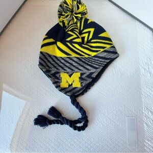 Michigan adidas hat yellow blue